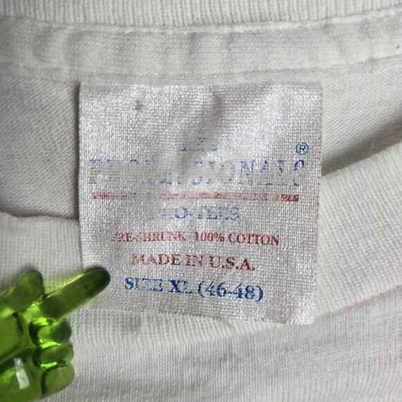 Vtg School Bus Driver I Will Not Yell on the Bus T-Shirt Sz XL White Funny USA - Picture 4 of 4